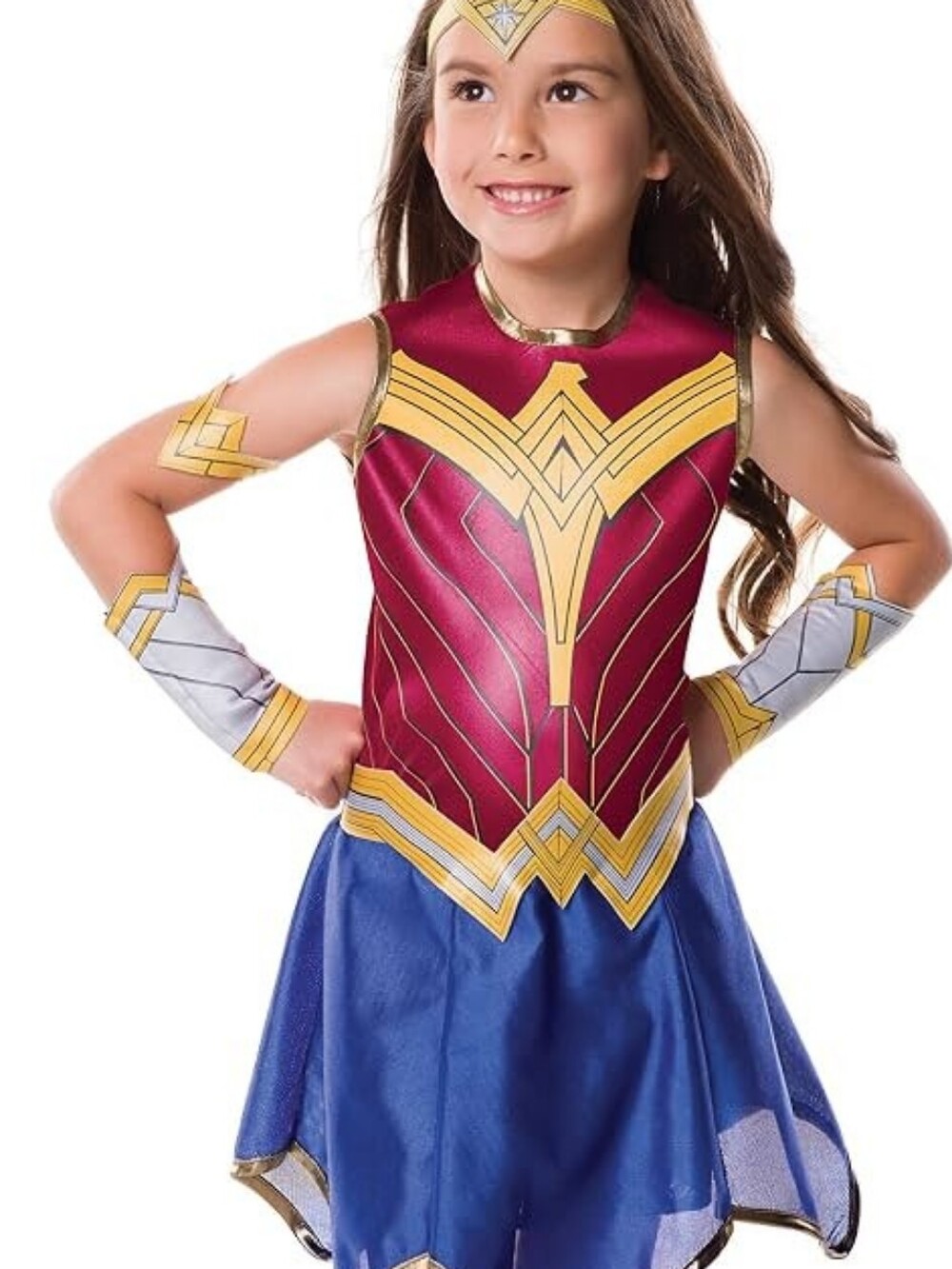 DC Wonder Woman Superhero Costume Girls Large NWT